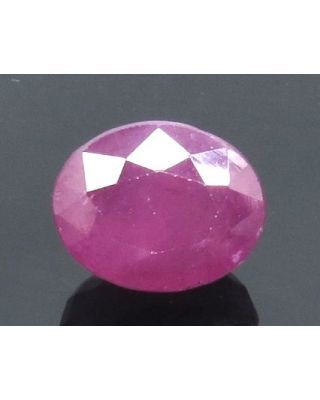5.87/CT Natural Mozambique Ruby with Govt. Lab Certificate-(12210)       