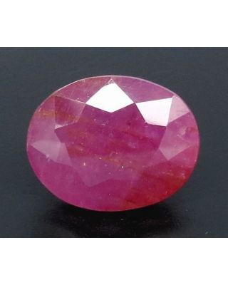7.59/CT Natural Mozambique Ruby with Govt. Lab Certificate-(12210)       