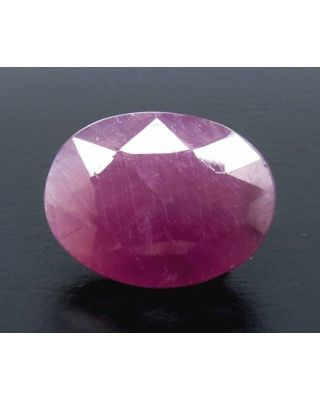 5.84/CT Natural Indian Ruby with Govt. Lab Certificate (1221)       