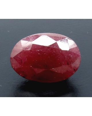 6.52/CT Natural Indian Ruby with Govt. Lab Certificate (1221)       