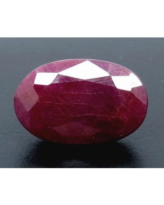 6.66/CT Natural Indian Ruby with Govt. Lab Certificate (1221)       