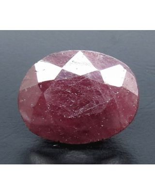 7.56/CT Natural Indian Ruby with Govt. Lab Certificate (1221)       