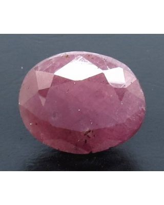 6.71/CT Natural Indian Ruby with Govt. Lab Certificate (1221)       