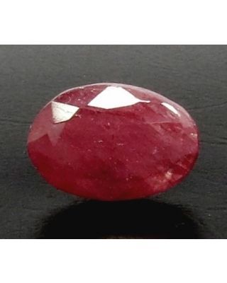 5.73/CT Natural Indian Ruby with Govt. Lab Certificate (1221)     