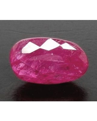 2.89/CT Natural Mozambique Ruby with Govt. Lab Certificate (45510)   