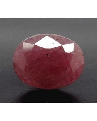 7.70/CT Natural Indian Ruby with Govt. Lab Certificate (1221)    