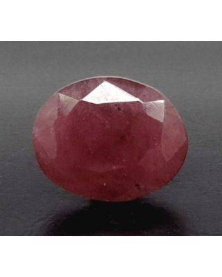 7.42/CT Natural Indian Ruby with Govt. Lab Certificate (1221)    