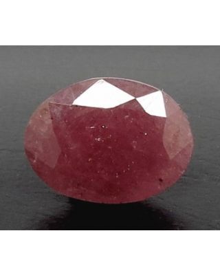5.79/CT Natural Indian Ruby with Govt. Lab Certificate (1221)    