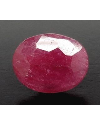 3.96/CT Natural Mozambique Ruby with Govt. Lab Certificate (12210)     