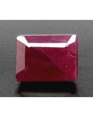 2.97/CT Natural Mozambique Ruby with Govt. Lab Certificate (12210)      