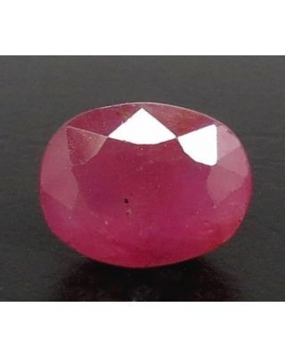 3.15/CT Natural Mozambique Ruby with Govt. Lab Certificate (12210)     