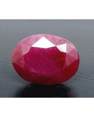 8.27/CT Natural Indian Ruby with Govt. Lab Certificate (1221)      