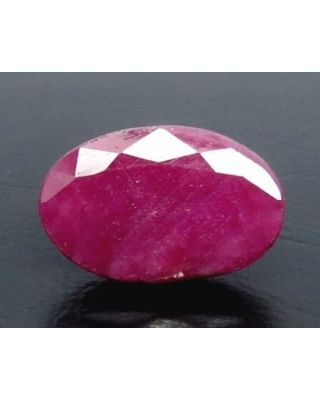 6.56/CT Natural Indian Ruby with Govt. Lab Certificate (1221)     