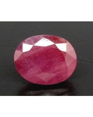 4.02/CT Natural Indian Ruby with Govt. Lab Certificate (1221)     