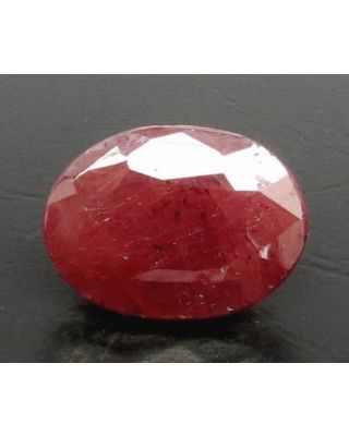 6.57/CT Natural Indian Ruby with Govt. Lab Certificate (1221)     