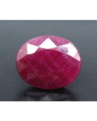 6.71/CT Natural Indian Ruby with Govt. Lab Certificate (1221)     