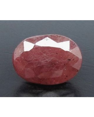 7.42/CT Natural Indian Ruby with Govt. Lab Certificate (1221)     