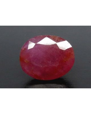 6.68/CT Natural Mozambique Ruby with Govt. Lab Certificate (12210)   