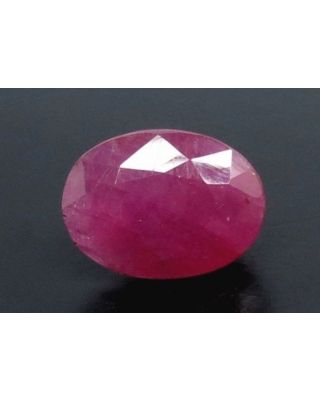 5.83/CT Natural Mozambique Ruby with Govt. Lab Certificate (12210)    