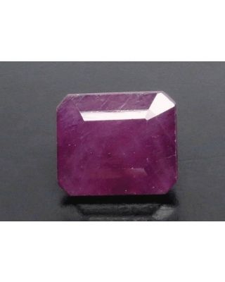 6.72/CT Natural Mozambique Ruby with Govt. Lab Certificate (12210)    