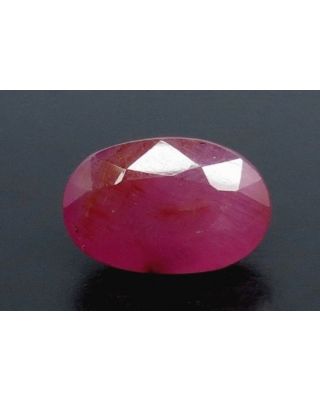 6.72/CT Natural Mozambique Ruby with Govt. Lab Certificate (7881)    