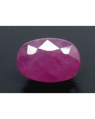 7.45/CT Natural Mozambique Ruby with Govt. Lab Certificate (12210)   