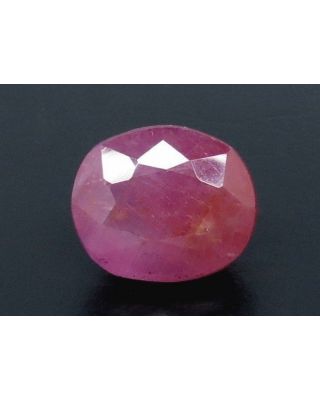 5.83/CT Natural Mozambique Ruby with Govt. Lab Certificate (12210)   