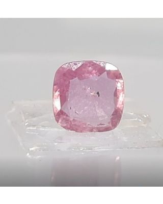 1.58/CT Natural Mozambique Ruby with Govt. Lab Certificate (78810) 