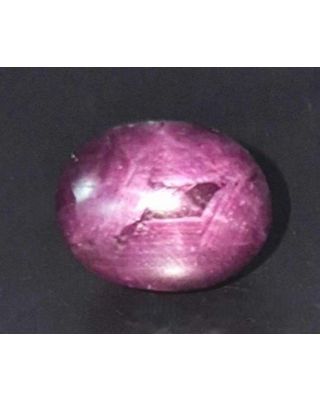 6.77/CT Natural Star Ruby with Govt. Lab Certificate-5661    