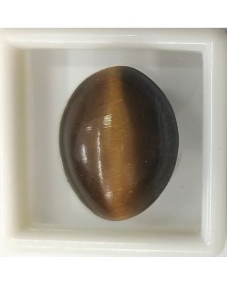 19.95/CT NATURAL TIGER CAT'S EYE-(450)           