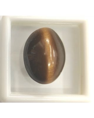 18.20/CT NATURAL TIGER CAT'S EYE-(450)           