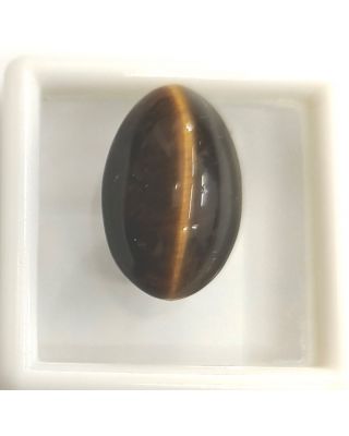 12.35/CT NATURAL TIGER CAT'S EYE-(450)          