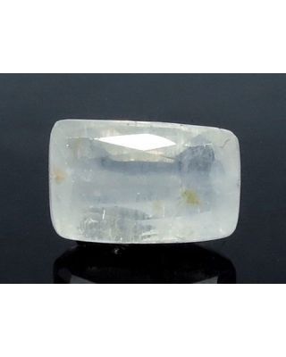 3.90/CT Natural White Sapphire with Govt Lab Certificate (6771)          