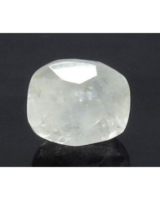 3.78/CT Natural White Sapphire with Govt Lab Certificate-6771              