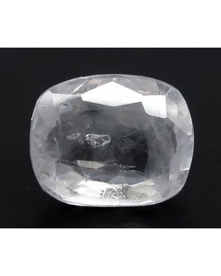 3.71 Carat Natural White Sapphire with Govt Lab Certificate (16650)        