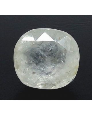 5.92/CT Natural White Sapphire with Govt Lab Certificate (6771)     