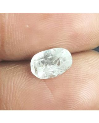 2.10/CT Natural White Sapphire with Govt Lab Certificate-8991    