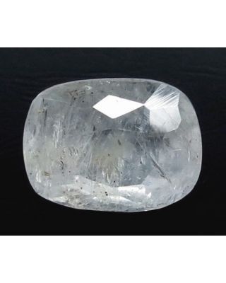 5.78/CT Natural White Sapphire with Govt Lab Certificate (4551)      