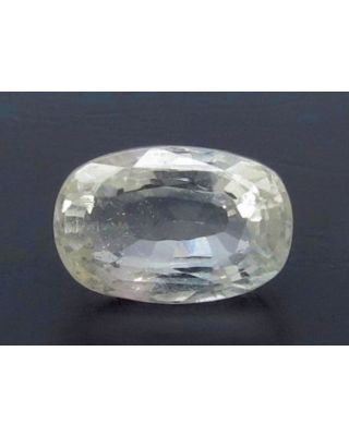 6.80/CT Natural White Topaz with Govt Lab Certificate (1665)    