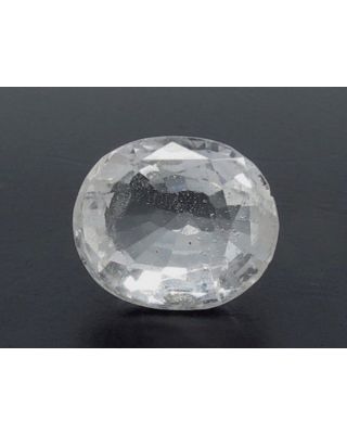 6.84/CT Natural White Topaz with Govt Lab Certificate (1665)    
