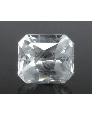 9.51/CT Natural White Sapphire with Govt Lab Certificate (56610)      