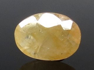 3.17 Ratti Natural Ceylonese Yellow Sapphire with Govt Lab Certificate-(4551)