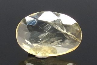 2.50 Ratti  Natural yellow sapphire with Govt Lab Certificate-(16650)