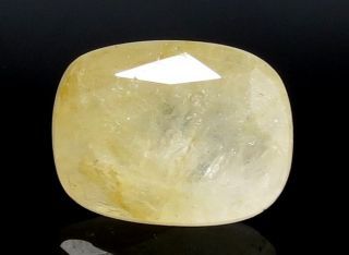 7.11 Ratti Natural Ceylonese Yellow Sapphire with Govt Lab Certificate-(4551)