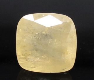 10.62 Ratti Natural Ceylonese Yellow Sapphire with Govt Lab Certificate-(6771)