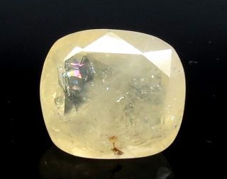 9.29 Ratti Natural Ceylonese Yellow Sapphire with Govt Lab Certificate-(4551)