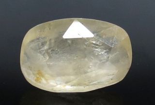 9.51 Ratti Natural Ceylonese Yellow Sapphire with Govt Lab Certificate-(4551)