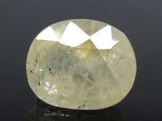 7.49 Ratti Natural Ceylonese Yellow Sapphire with Govt Lab Certificate-(6771)