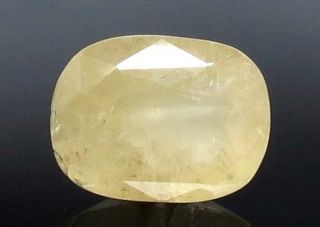 9.37 Ratti Natural Ceylonese Yellow Sapphire with Govt Lab Certificate-(4551)