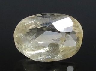 4.36 Ratti  Natural yellow sapphire with Govt Lab Certificate-(8991)